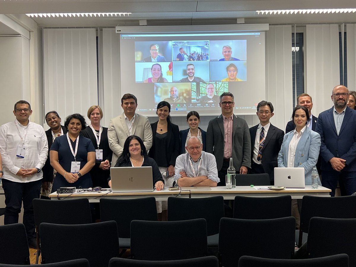 <a href="/WorldStrokeOrg/">World Stroke Org</a> implementation Task Force: Fantastic meeting at #ESOC2024 that highlights our remarkable progress!
Thank you all for your commitment to accelerating implementation and qualification of stroke care globally!