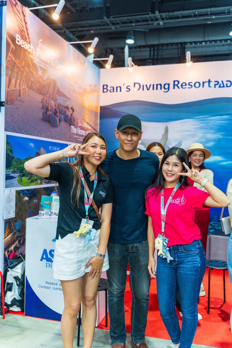อยากเจอหนุ่มคนนี้เช่นกัน 
ล่าสุดพระเอก อ๋อม ไปร่วมงาน งานTDEX2024 
ที่บูธBan’s Diving Resort 
🙏🏻 📸 FB : @bansdivingresort 

#อ๋อมอรรคพันธ์ #omakapan
