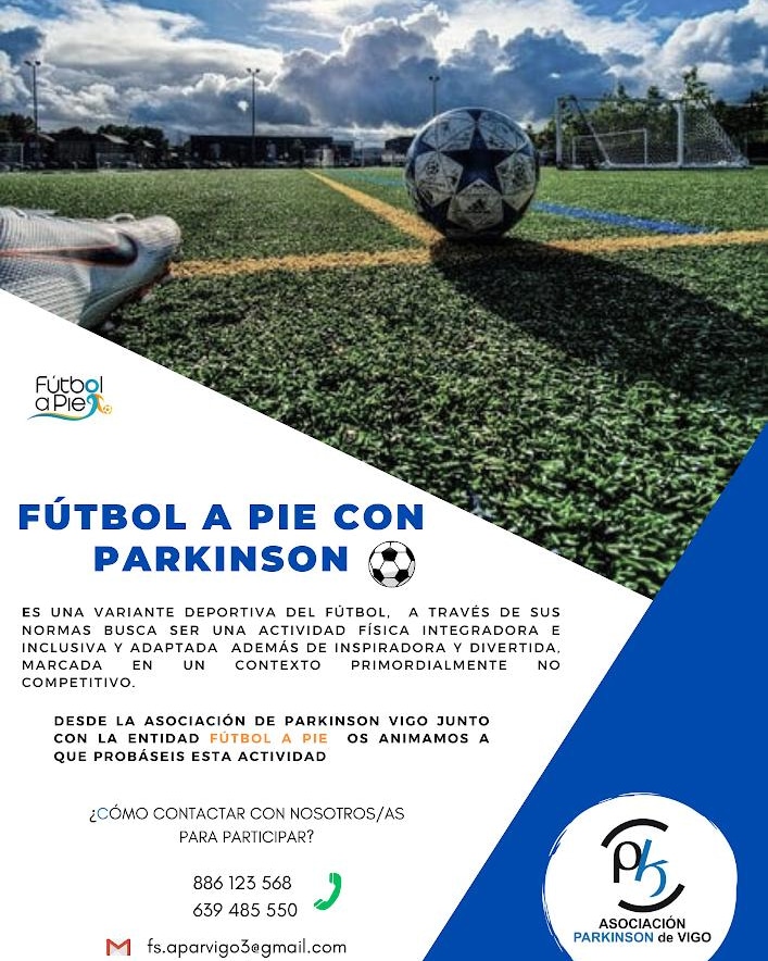 futgal's tweet photo. 👣 Un pasiño máis no @FutbolAPe 

🏟️ O Campo Federativo de Coia acollerá unhas xornadas de "Fútbol a Pé con Parkinson"

⚽️ Toma nota e PARTICIPA! https://t.co/Dr8kqhrfuK