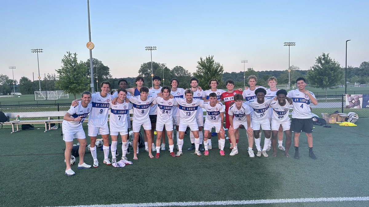 Fun to be back on the pitch going this group. Fun debut for the St. Louis Stars Men’s team. 1-0 Victory against Club Athletico.  Goal by Axton Anom