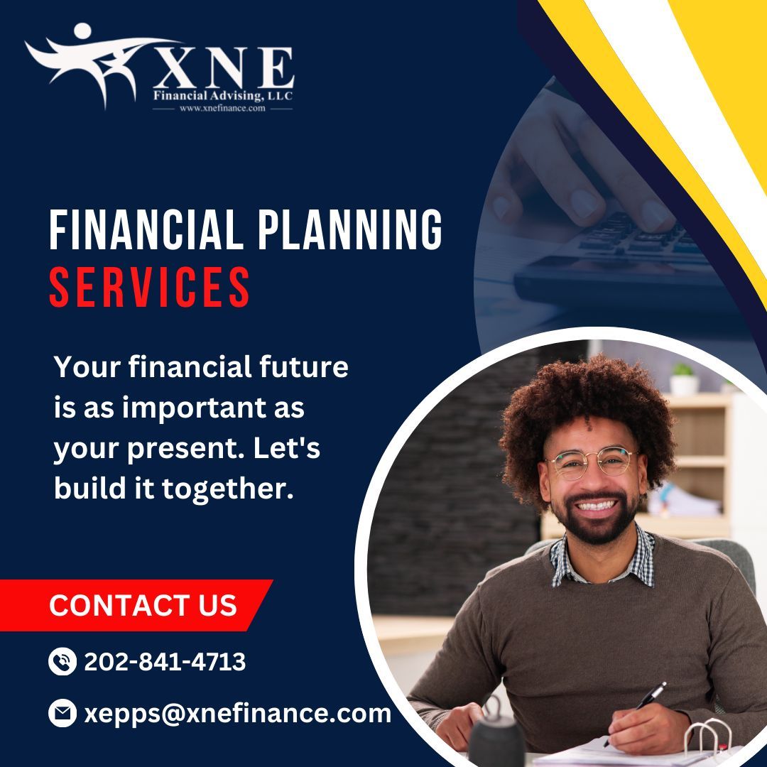 Life is unpredictable. Your finances don't have to be. Let's start planning today! 💪💰

#TeamXNE #financialfreedom #taxes #taxpreparer #taxrefund #taxreturn #taxplanning #finance #budget #financialplanning #debt #credit #investment #savings #retirement #buildwealth
