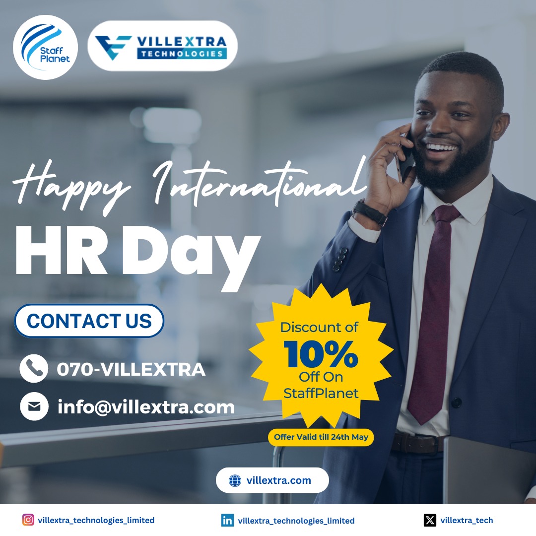 villextra_tech's tweet photo. Happy international HR day to all amazing HR manager out there

Enjoy 10% discount on our HRM software to celebrate you!

#hr #internationalhrday #hrmsoftware https://t.co/qcC9isaU12