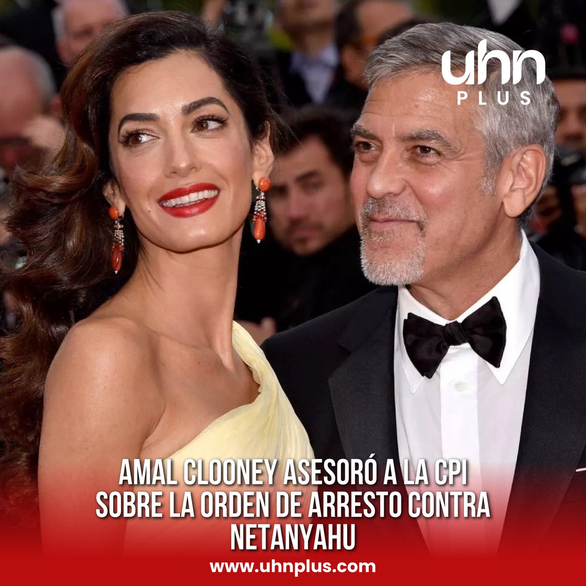 🇺🇸🇮🇱 | LO ÚLTIMO

Amal Clooney, esposa de George Clooney, fue una de las abogadas que asesoró a la CPI en la emisión de una orden de arresto contra Netanyahu. 

La destacada abogada de derechos humanos participó en el proceso legal que llevó a esta decisión histórica.
