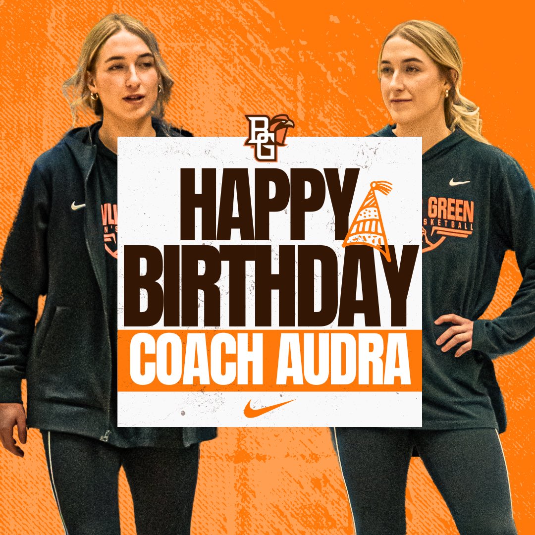 Happy Birthday to our Video Coordinator, Coach Audra! 🎂🥳🎈🧡