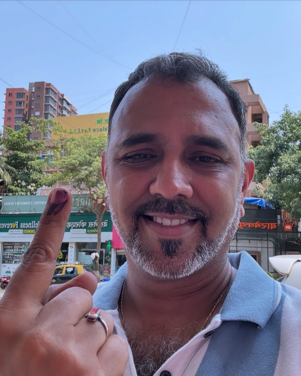 nitin_gems's tweet photo. Inked !! Have you done your act ? https://t.co/FZkUq1Ssj9