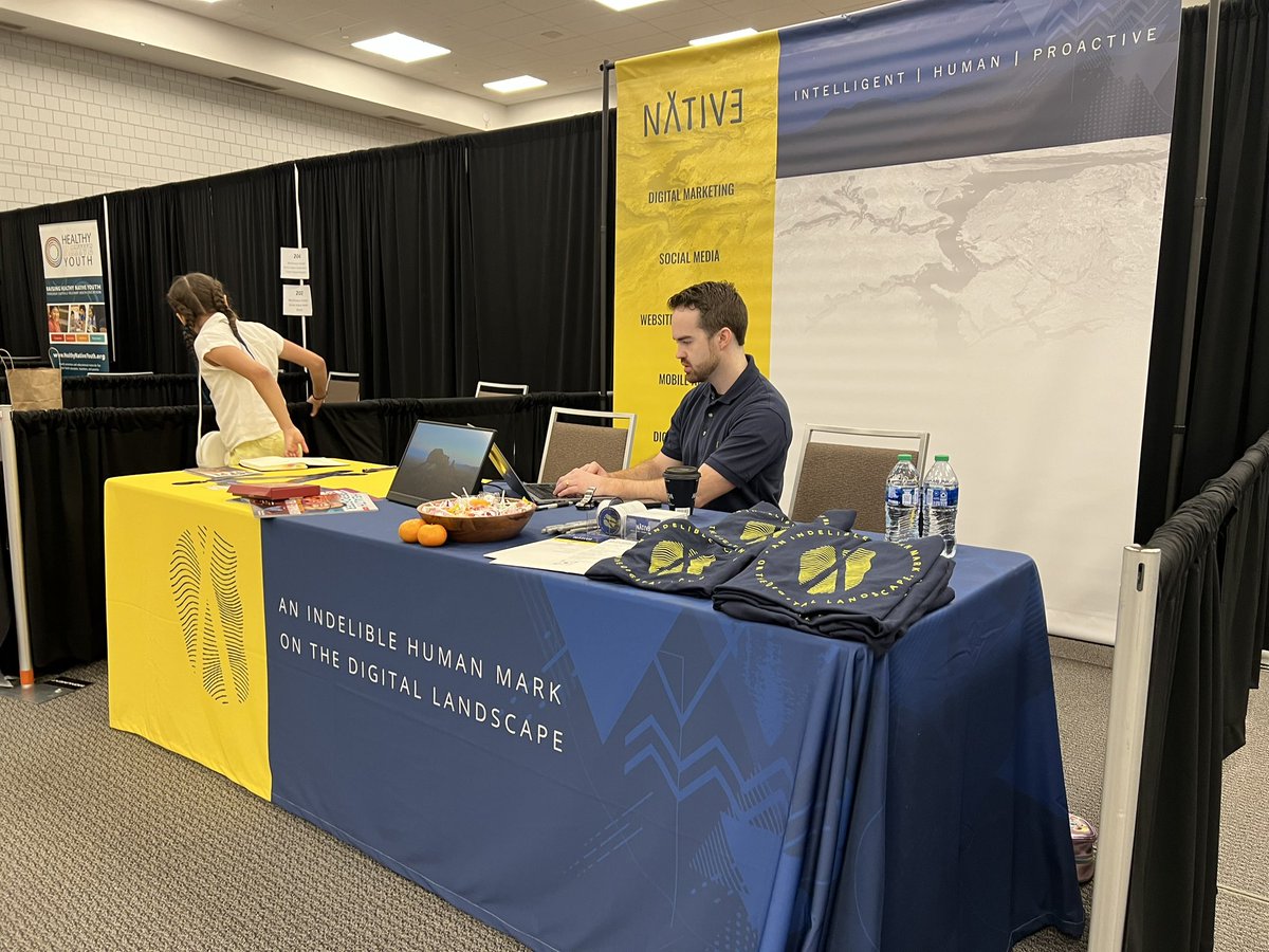 We are in the building at #nthc2024 hosted by @nihb1 

We had the absolute privilege of designing the entire conference print materials package, from digital banners and social media assets, to magazine design, signage, badges, booklets, and more! Truly an honor and delight!