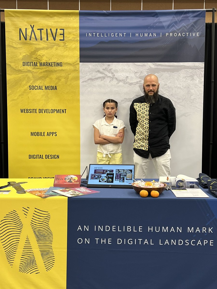 nativ3_dn's tweet photo. We are in the building at #nthc2024 hosted by @nihb1 

We had the absolute privilege of designing the entire conference print materials package, from digital banners and social media assets, to magazine design, signage, badges, booklets, and more! Truly an honor and delight! https://t.co/6bJEQbd9NK