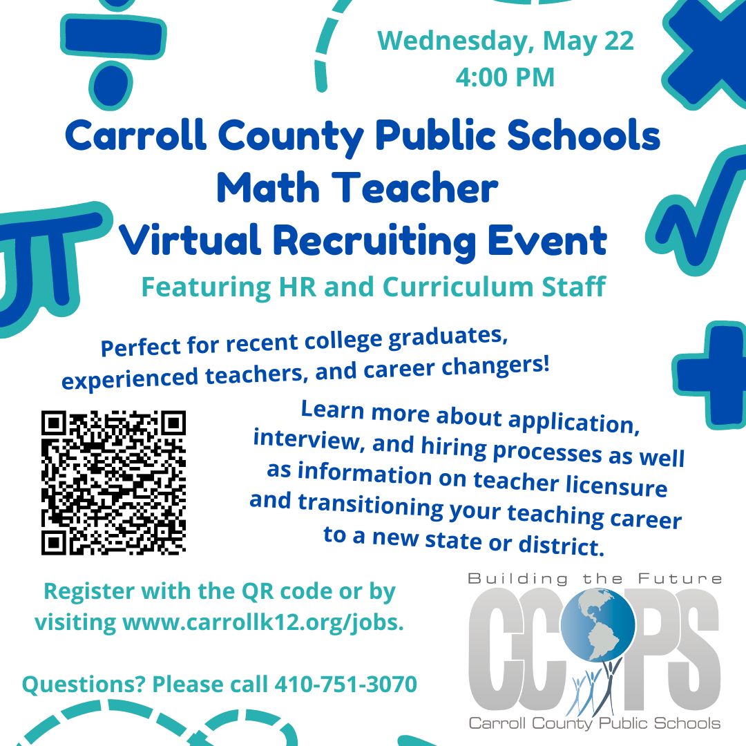 Carroll County PS (@CCPSk12) on Twitter photo 2024-05-20 15:26:10