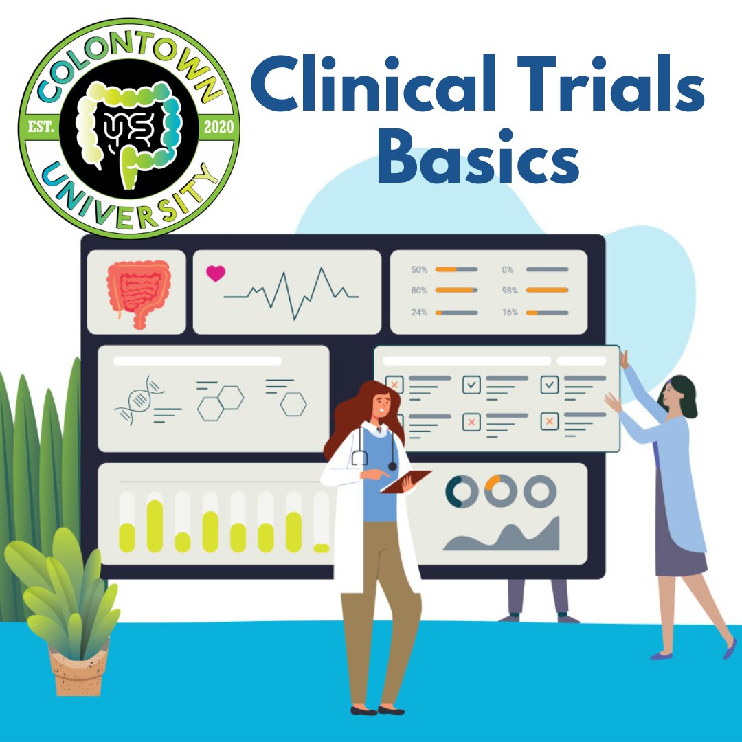 It's Clinical Trials Day! Check out the Clinical Trials Basics Learning Center on COLONTOWN University to learn about clinical trials from a completely patient-centric perspective - what do you need to know 1) about your cancer and 2) about yourself? learn.colontown.org/learningcenter…