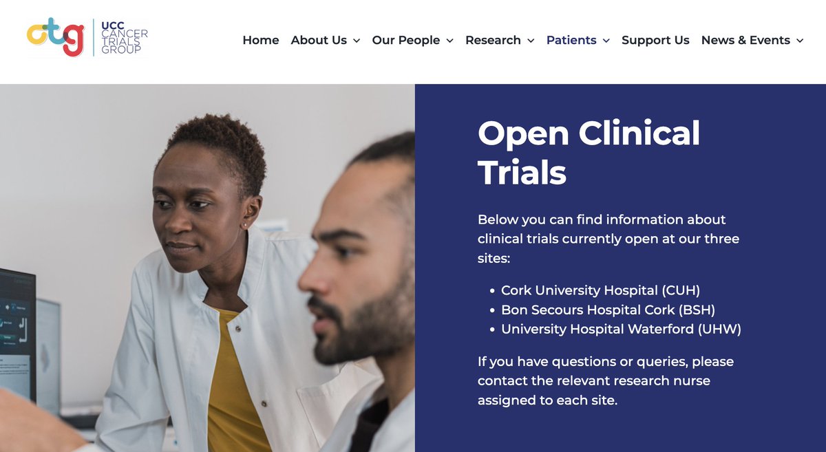 🌐 On International Clinical Trials Day we launch the Open Clinical Trials section of our website where you will find info about all clinical trials currently open at our three sites. #ICTD2024