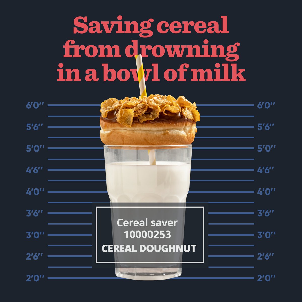 Having the same bowl of cereal every day can become boring 🥱

Revitalize your #breakfast menu to encourage customers to come and say good morning (and save cereal from drowning in a bowl of milk with these cereal #doughnuts) 👉 macphie.com/recipes/cereal…