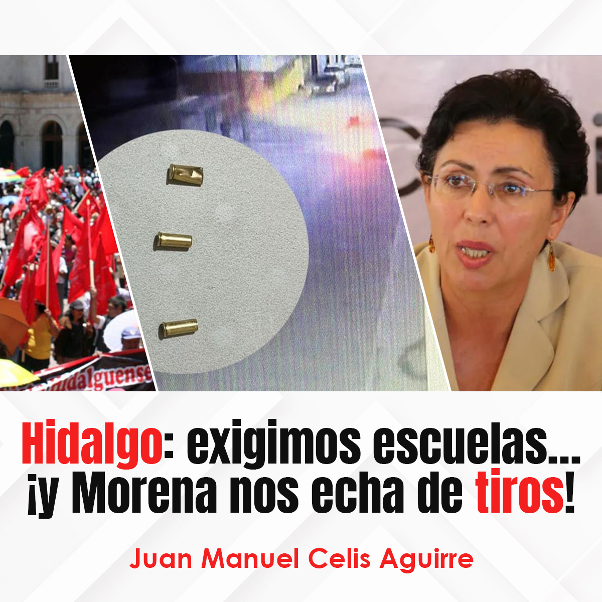 Hidalgo: exigimos escuelas… ¡y Morena nos echa de tiros!
La noticia, ya es conocida, pero la repito para que no queden dudas: a las 7:45 de la noche, del viernes 17 de mayo, un comando de cuatro sicarios..

Artículo completo en: facebook.com/share/p/ojYndq…