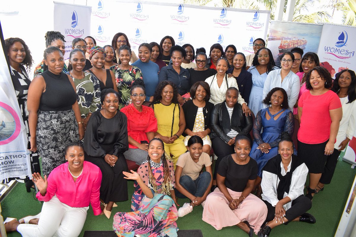 moseskotaneinst's tweet photo. Empowered women in maritime are the anchors of progress and the sails of innovation, driving the industry towards inclusive and sustainable horizons.
#moseskotaneinstitute
#WOMESA
#portsregulatorsa
#ethekwinimaritimecluster
#womeninmaritime https://t.co/VJDpxuf09t