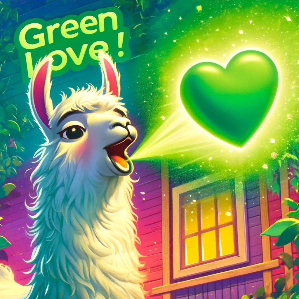 Ry71708856's tweet photo. @AvaxLama GM.. 
always exited with green culture 😎
#LAMA https://t.co/KvY6oy9gRF