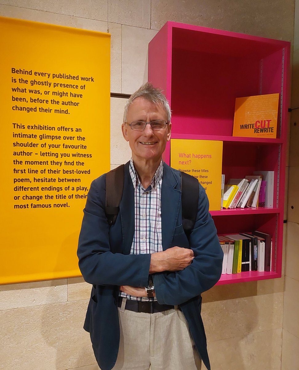 DrSarahOlive's tweet photo. Behind every scholarly edition is the presence of an editor... for those who can't make #WriteCutRewrite @bodleianlibs to find out what authors get up to in making a text. (Not so ghostly, with their commentaries & textual notes). Emeritus Professor John Jowett @ShakesInstitute https://t.co/SaZyiHukEu
