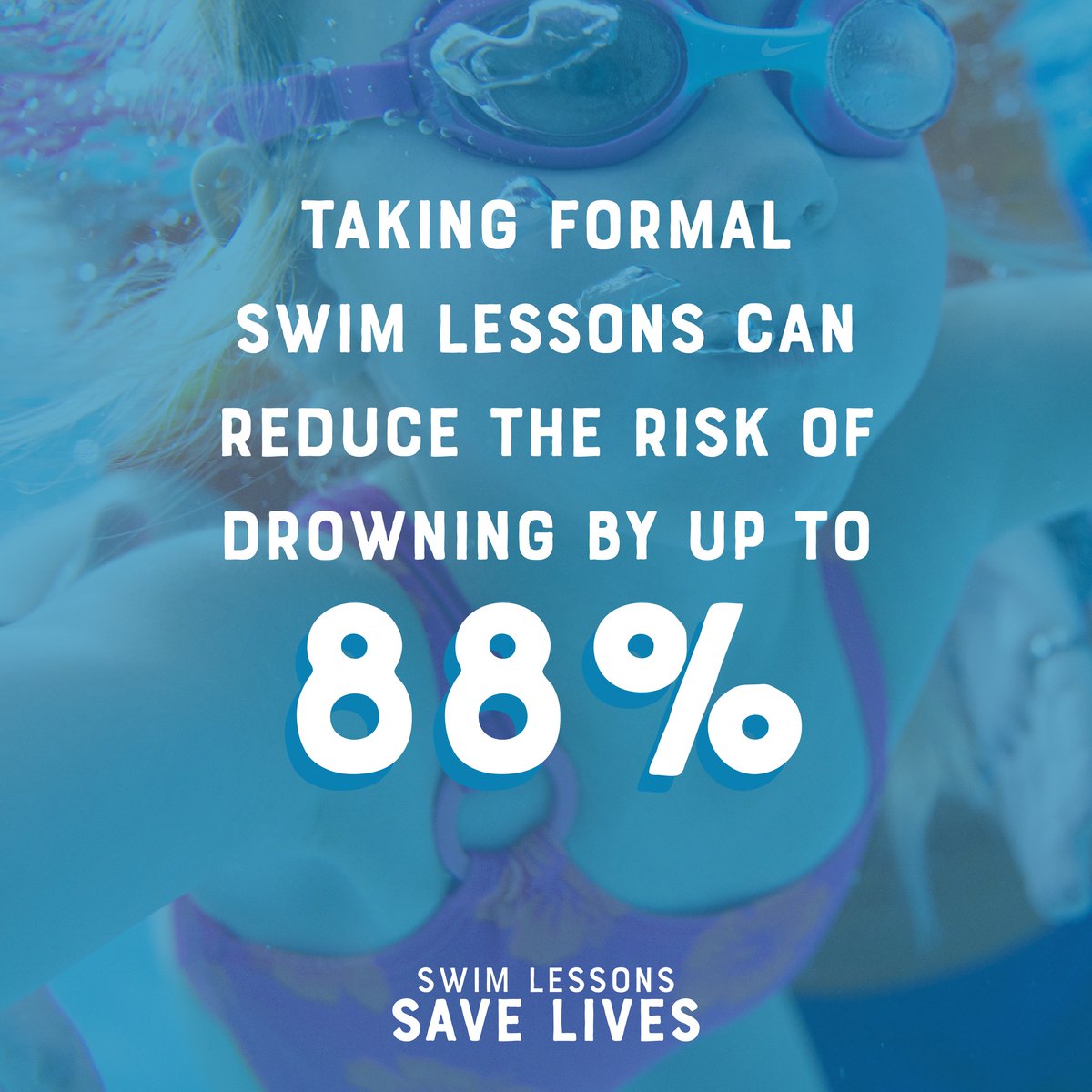 Formal swim lessons can decrease the risk of drowning by up to 88%! Goldfish Swim School – Portland is on a mission to help as many children as possible learn how to swim and become safer in and around the water. 🧡goldfishswimschool.com/portland/