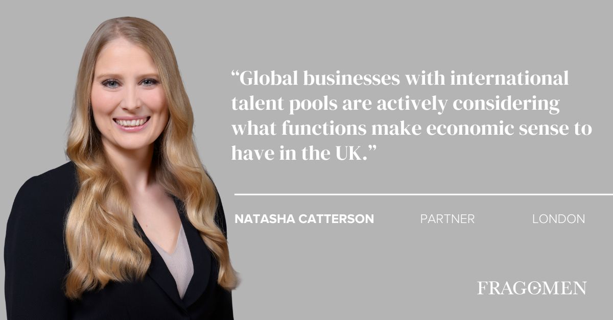The #UK’s increased skilled worker visa salary threshold is prompting major companies to withdraw job offers to international students. Partner Natasha Catterson shares with @YahooFinance why this move could make the UK less attractive to global talent. bit.ly/3ytLevu