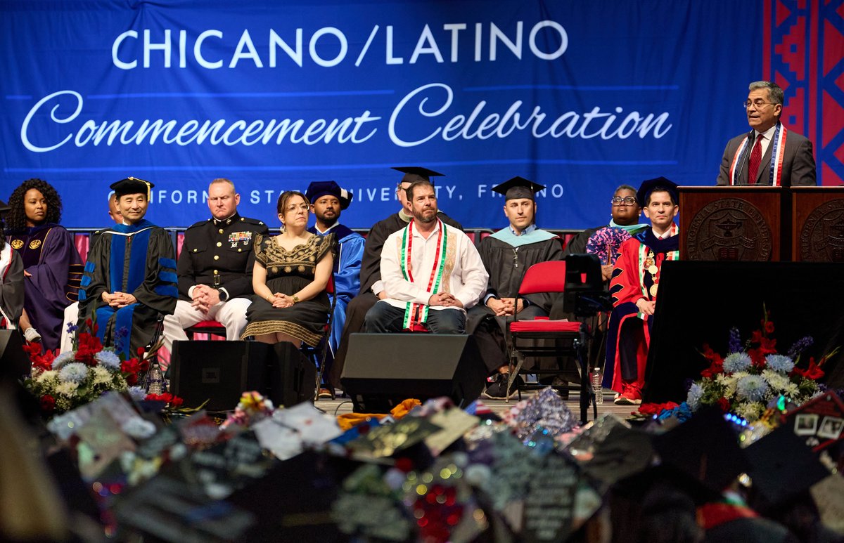 Congratulations to the @Fresno_state class of 2024! It was my great honor to speak at your commencement celebration over the weekend. 

I can’t wait to see what you all do – always remember who you do it for.