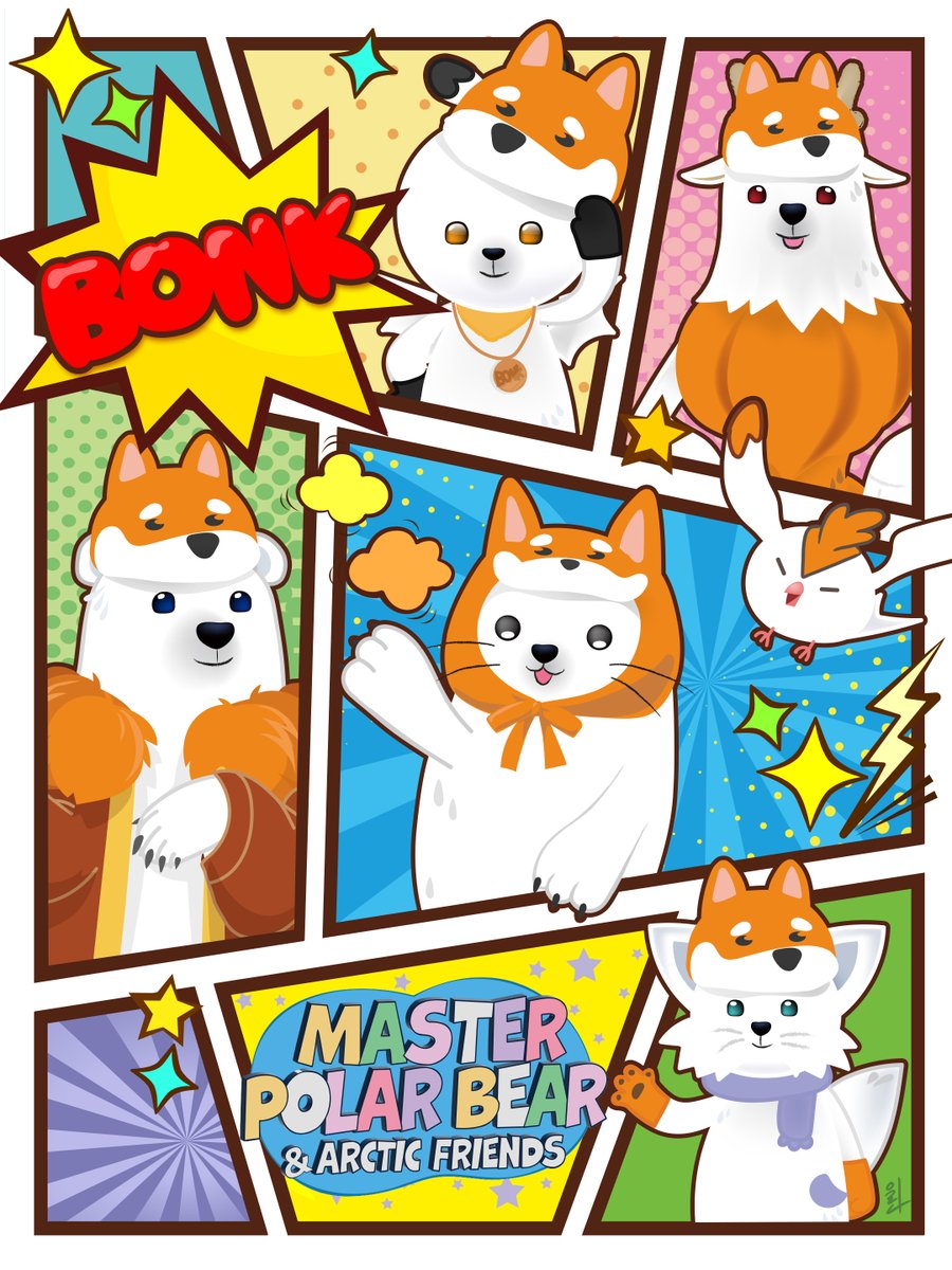 💋#마스터폴라베어, 다음 전시는!!
#BONK 아트 콜라보 전시회💋 

솔라나 밈코인 $BONK 재단에서 아트 전시회를 진행합니다.
국내 아티스트 20여명과 협업으로 봉크 아트 전시 및 네트워킹, 이벤트가 준비되어 있어요.

▶ 6/1(토) 오후 6시: 위플 갤러리
▶ 무료 행사
(리워드 및 신청 링크 아래에👇)