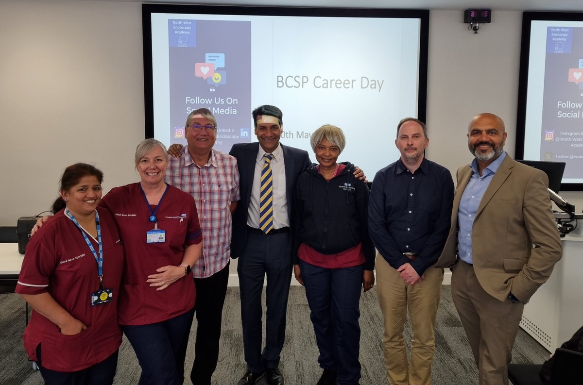 A great morning looking at the Bowel Cancer Screening Career Pathways. Thank you to all the faculty and delegates who attended.