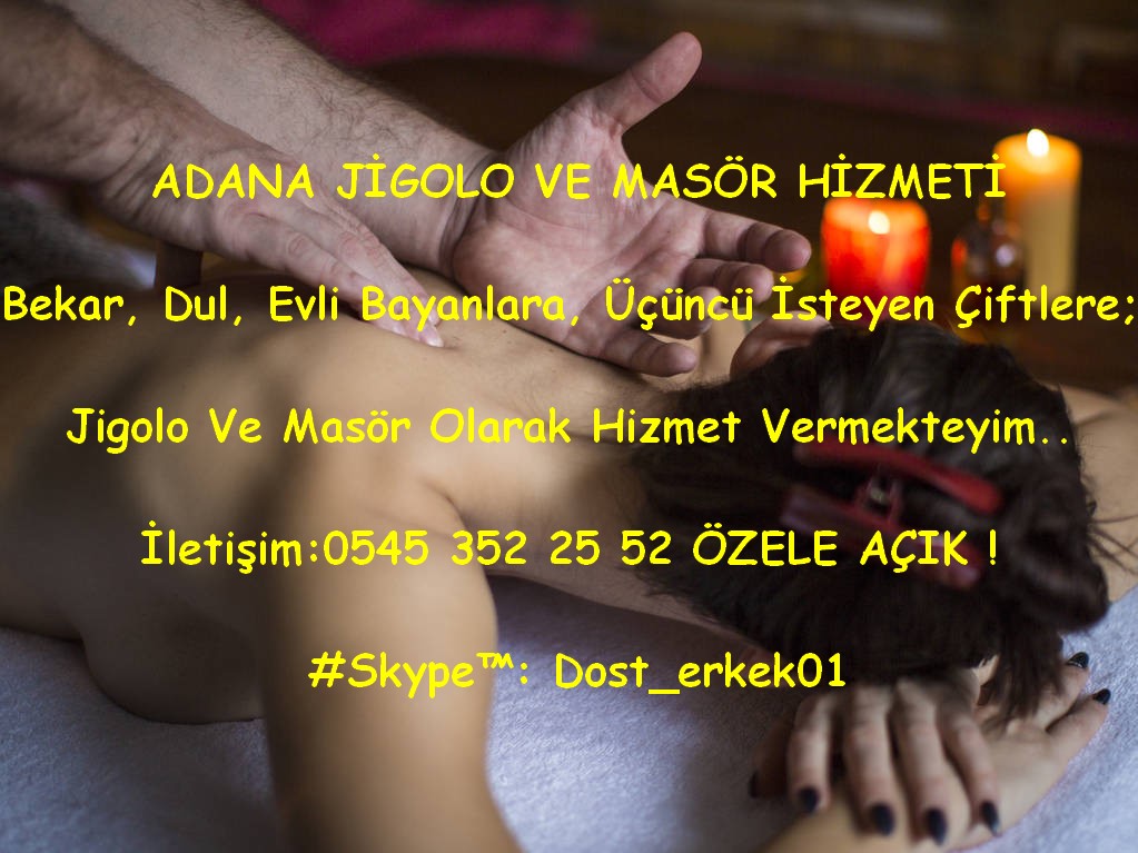 Evli çiftlere ve kadınlara masaj yapıyorum

İletişim:0545 352 25 52 ÖZELE AÇIK ! #Skype™: Dost_erkek01

#adanamasaj #masajadana #adanamasor #masoradana