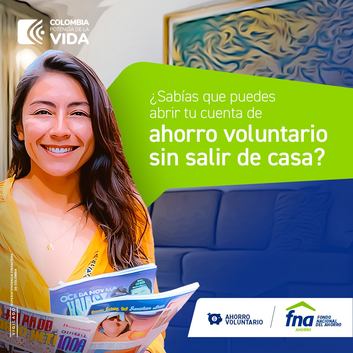 FNAahorro's tweet photo. Con la afiliación digital del FNA, abrir tu cuenta de ahorro voluntario es cuestión de minutos. ¡Hazlo hoy y comienza a ahorrar para tu vivienda propia.
El ahorro que se vuelve tu casa
Más información: https://t.co/pEvNnwiU0M https://t.co/vblOO43Vl8