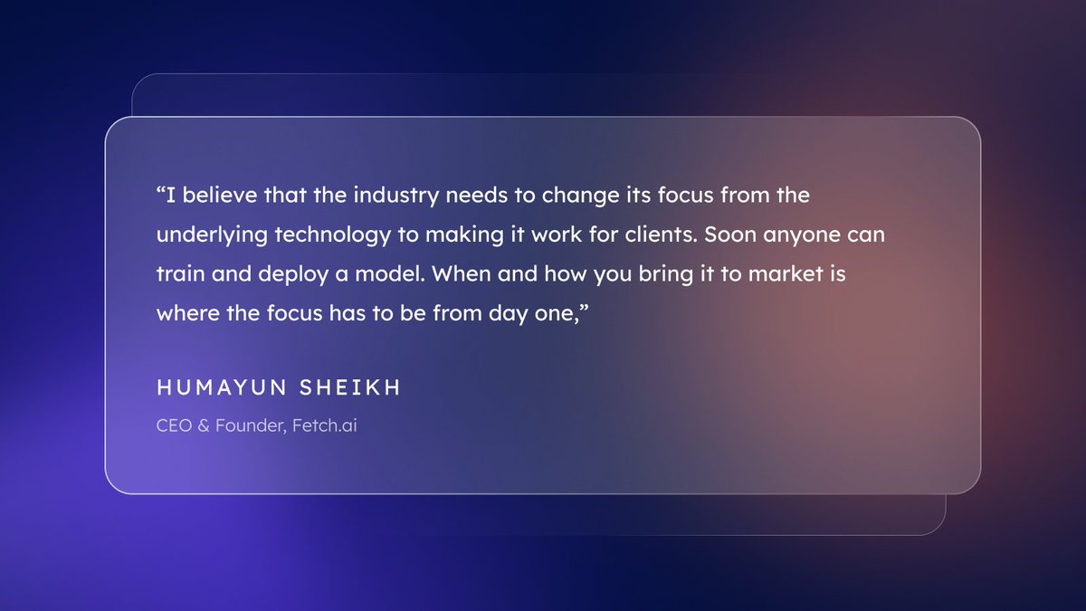 Fetch_ai's tweet image. Featured in Forbes!

Fetch.ai Founder and CEO @HMsheikh4 chatted with Forbes about building real-world solutions with #AI to achieve long-term success.

Not tech for tech&apos;s sake!
Read Alexander Puutio&apos;s article here &amp;gt;&amp;gt;
#leadership
forbes.com/sites/alexande…