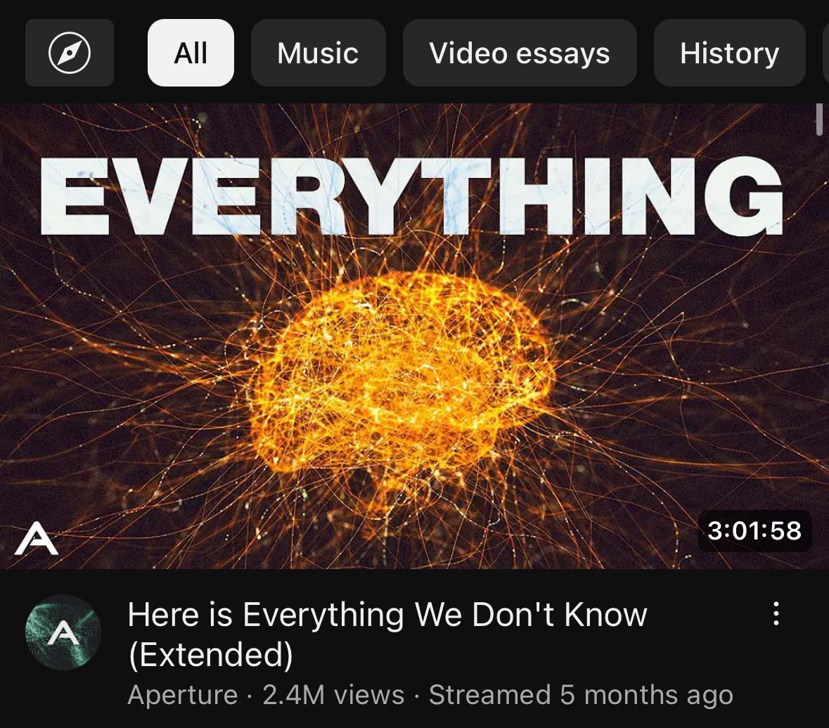 gnocchibaby's tweet photo. this video showed up on my YouTube recommended and the first thing they start talking about is the “what if we all see colors differently” thing and the top comment is an edited Socrates quote lol https://t.co/1ldqih0qmQ