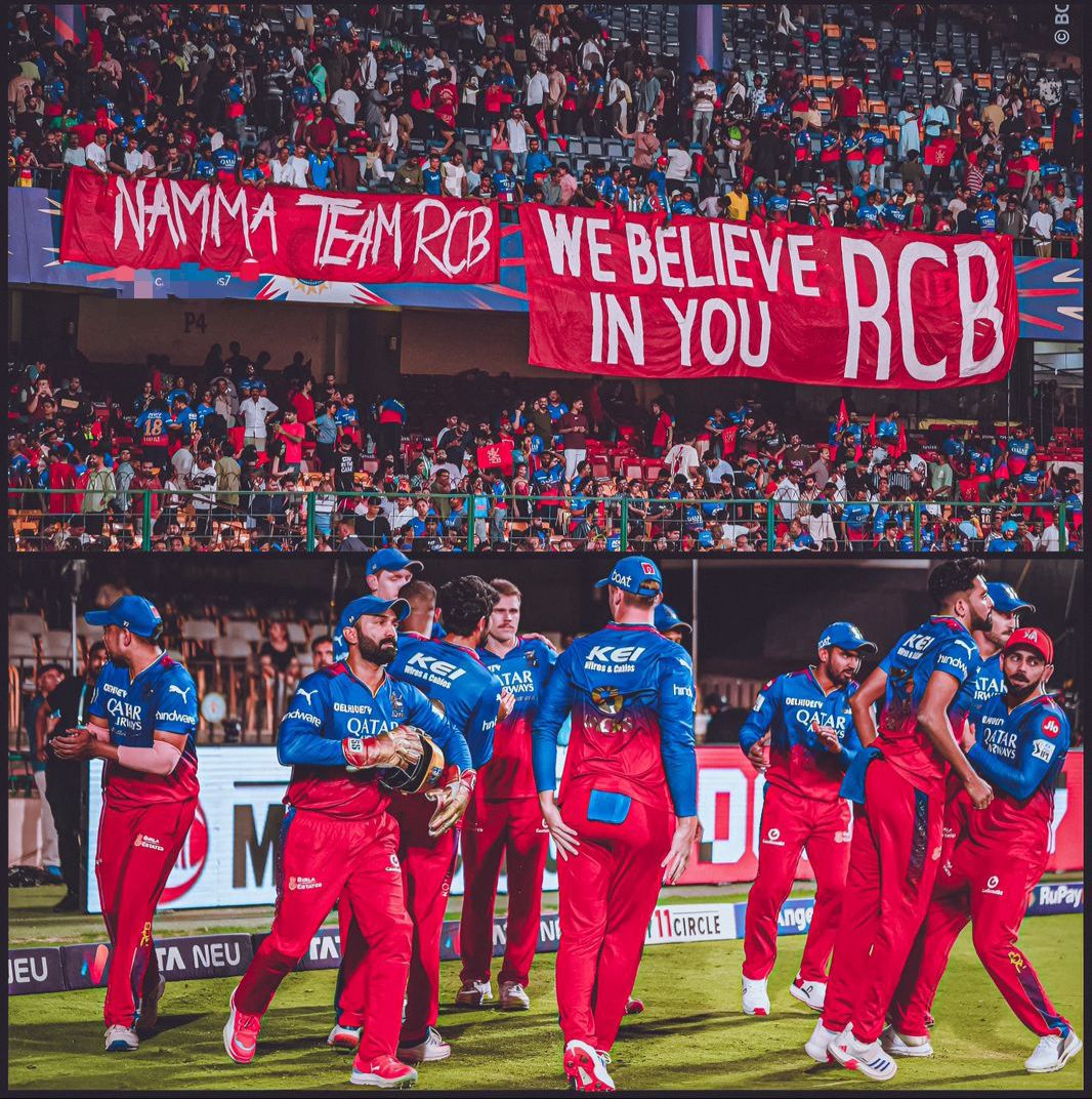 iam_aaq's tweet photo. #RoyalChallengersBengaluru management will have a big headache to finalize players for retention,as in this #IPL2024, all #RCB players clicked big time like one unit.
#Faf #Kohli #JackWills #Patidar #Maxwell #Green #Kartik #Lomror #Siraj #karanSharma #Swapnilsingh #YashDayal https://t.co/clZzsJn0LD