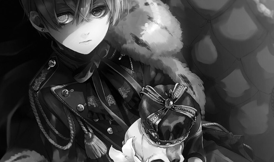 ⠀

⠀ ⠀ ⠀⠀ ⠀『 Whether I wear that ring or not— I am “ Ciel Phantomhive ” the head of the Phantomhive family 』

⠀
