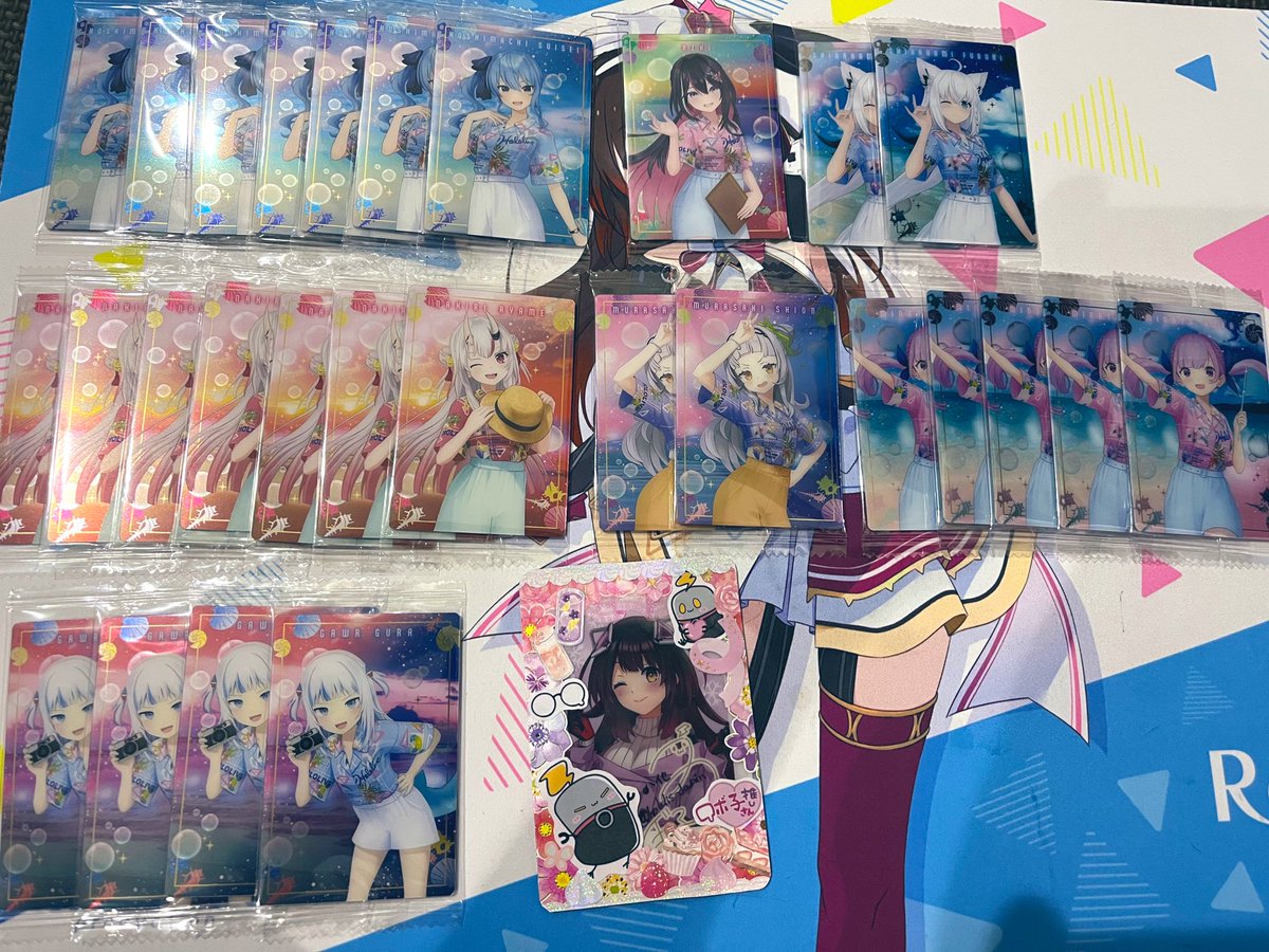hololis_danin's tweet photo. ホロライブ　ウエハース　交換
【譲】画像1〜3
【求】🤖、🌸(友人分)、❤️‍🔥(友人分)、0期

画像1は画像3を含む交換のみ
2点〜のみ
🌸、❤️‍🔥は🤖を含む交換のみ

検索からでもお気軽にお声掛けください https://t.co/xhjSTG0EAd