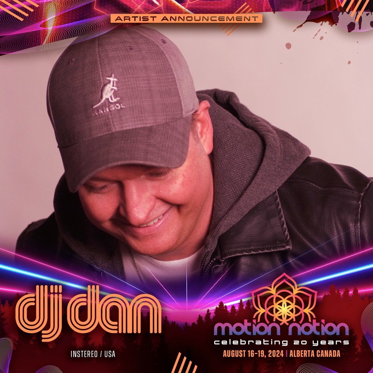 MotionNotion's tweet image. DJ Dan is bringing his electric energy to Motion Notion 2024. Chance of a dance party? 100%!! showpass.com/motion-notion-… 👈