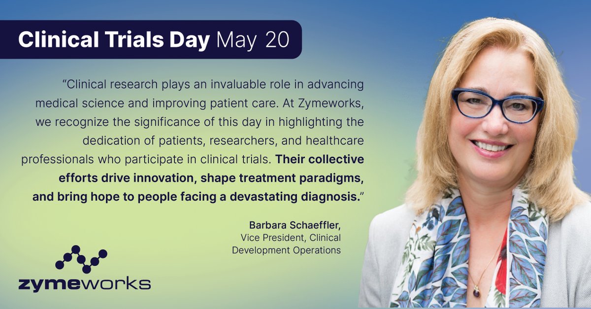 Today in honor of #ClinicalTrialsDay, we extend our gratitude to our team members, colleagues, partners, and collaborators around the world who are working to advance our pipeline of novel multifunctional therapeutics, as well as the people who participate in #clinicalresearch.