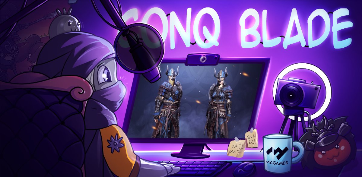 Our journey together is coming to an end, so it's time for one last stream full of prizes! 🎁

Save the date - May 22 at 17:30 CEST.

Details ➡️ conqblade.com/news/2681