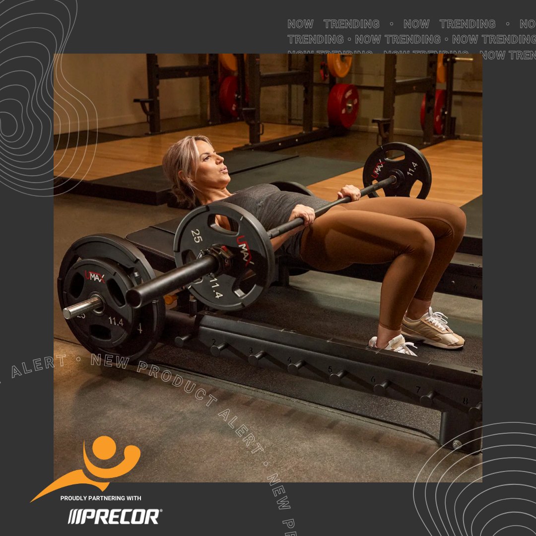 The all new Glute Bridge Bench from #precor is the perfect addition to your fitness space. This essential piece is made to enhance ANY exercise routine + cater to the growing interest in #freeweight + #glutefocusedworkouts. For more info click here lnkd.in/eAWFXKZP