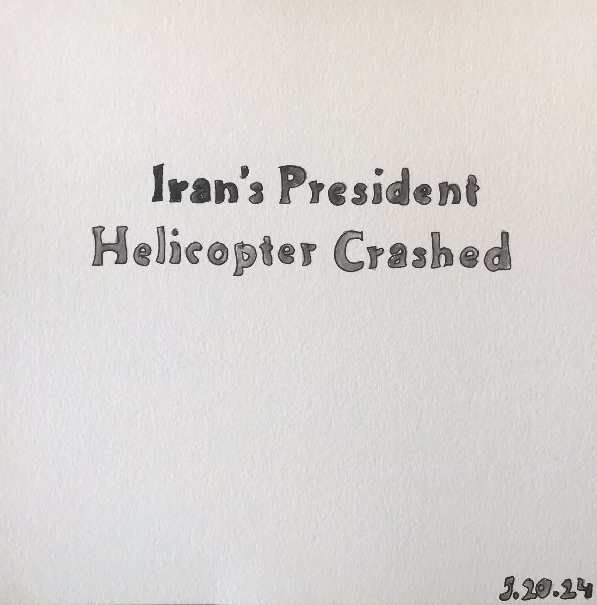 #IransPresidentHelicopter Crashed #NYT #May20_24 . #Helicopter Carrying #Iran #President has #Crashed , State Media Reports @farnazfassihi nytimes.com/2024/05/19/wor…