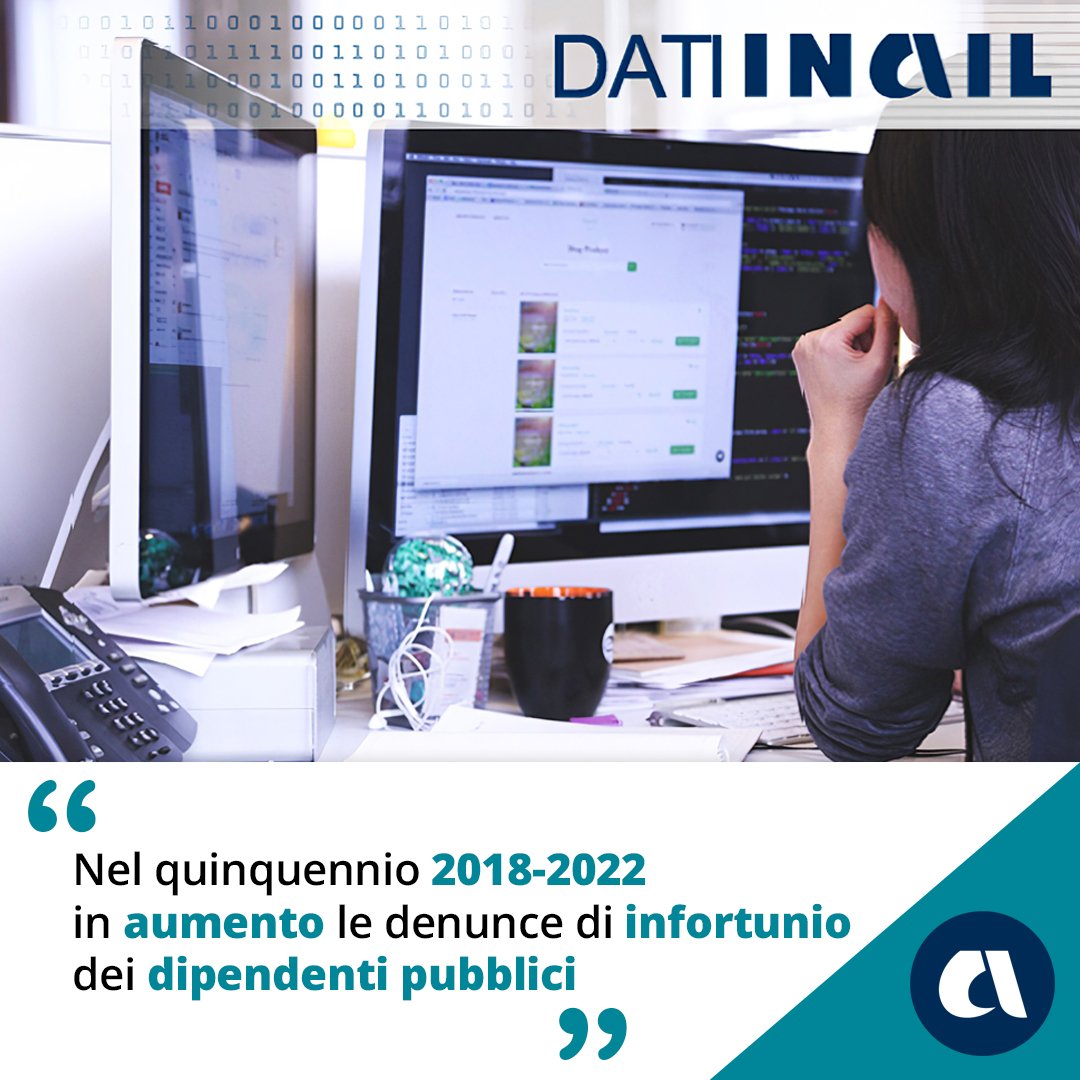 Online il nuovo numero di #DatInail con focus sulle #denunce di #infortunio che rientrano nella gestione #assicurativa per Conto dello Stato. Per approfondire: tinyurl.com/296hf9t7