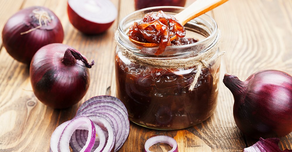 A sweet and savory condiment, onion jam. ow.ly/K9Rq105tKXr