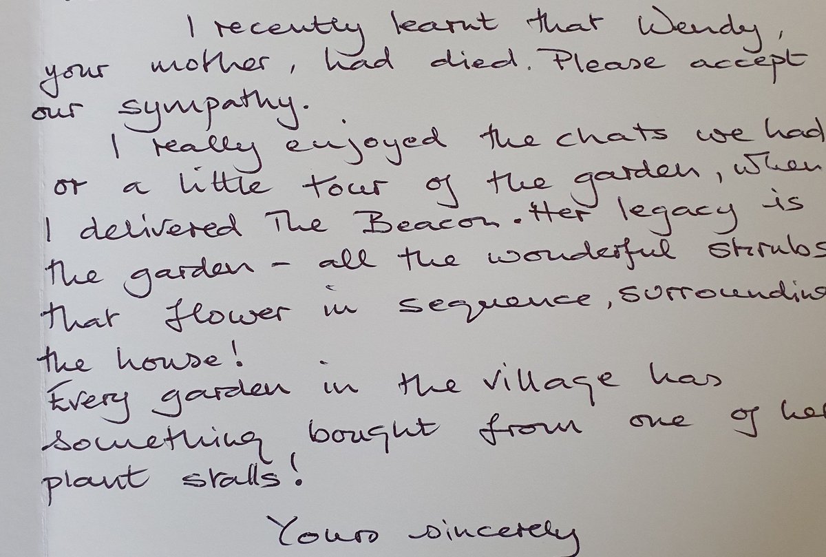 joevansstc's tweet image. Alice Thompson, school leader and also florist is preparing flowers from mum&apos;s garden - #specialperson #extramile #farewells