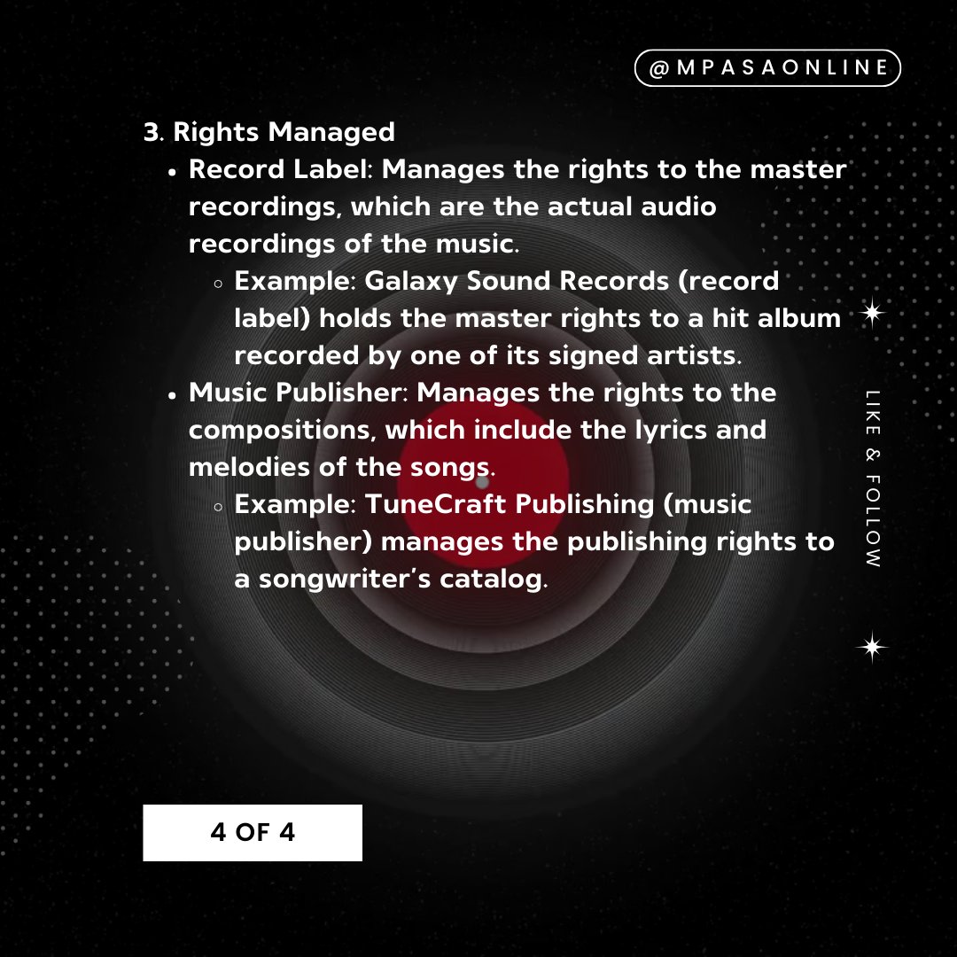 🔍  Discover the key differences between record labels and music publishers! ✨

👍 Like this post and hit that follow for more! 🌟

#MusicIndustry #RecordLabels #MusicPublishing #IndustryInsights #MusicBusiness  #MusicEducation #LearnAndGrow