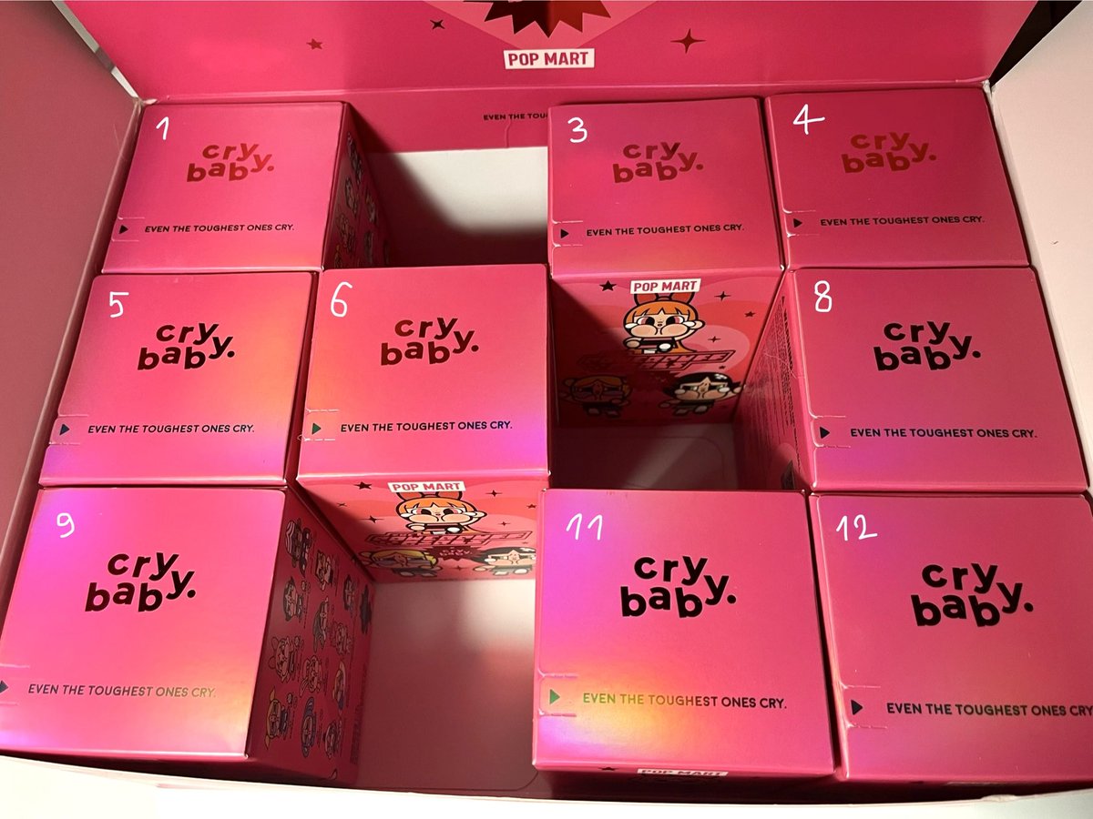 Crybaby x Powerpuff Girls 

( พร้อมส่ง ! ) จุ่มละ 460฿ รวมส่ง
 
ไม่แกะกล่อง พร้อมสุ่มเองได้เลยค่า 🎀

* ส่งของพรุ่งนี้ค่า ( เย็นอังคาร )

#ตลาดนัดpopmart #crybabyxpowerpuff