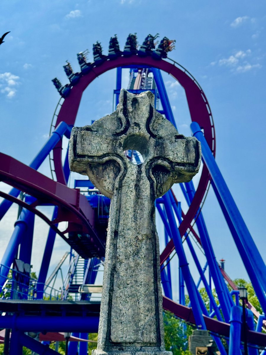 First coaster Banshee 👻 @KingsIslandPR #Banshee #KingsIsland