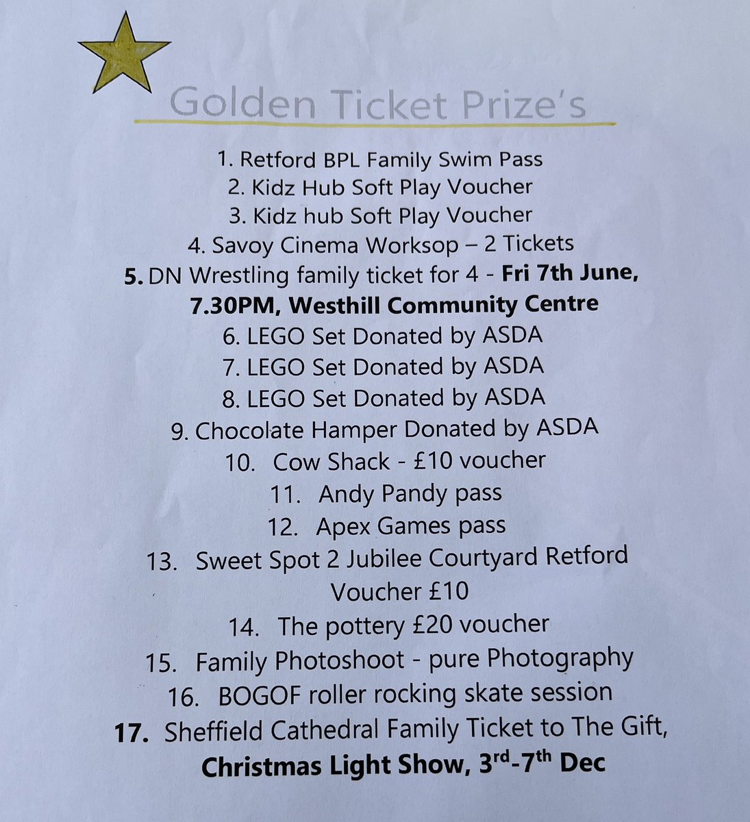 💥Sold out in a flash! The PTFA’s Golden Tickets have been hidden amongst the Chequer Choc bars. Are you a lucky winner of one of the many prizes? Thank you so much to all the local businesses that donated prizes 😁🤩👏