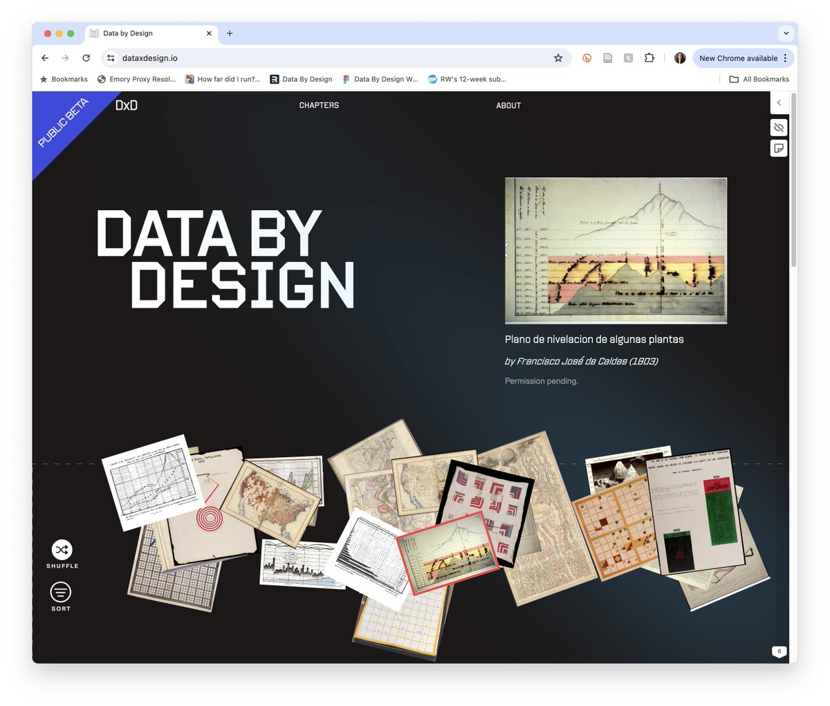 I am beyond thrilled to share that DATA BY DESIGN: AN INTERACTIVE HISTORY OF DATA VISUALIZATION, 1789-1900 is now open for community review at dataxdesign.io. It's the work of 15+ people across 5 institutions, 2 continents, 2 babies, and a global pandemic. A🧵but first: