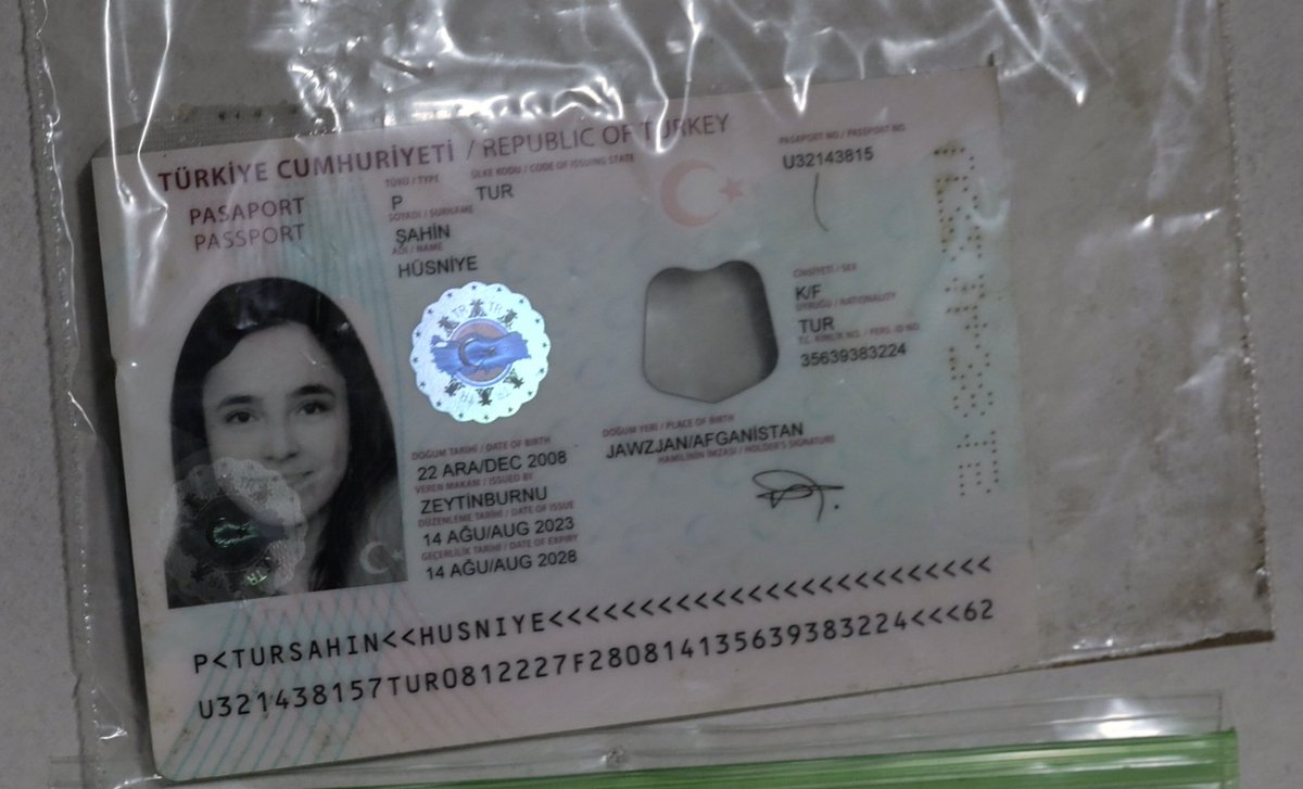 This is a picture of a discarded passport we found along the San Diego border. A Turkish reporter that I spoke to ran a background check and found that this woman came from Afghanistan went to Turkey then used her Turkish ID card to come to America.

This is highly concerning and