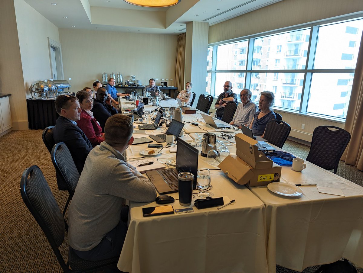 The IAGLR Board is hard at work today &amp; looking forward to seeing everyone at the#iaglr24 Welcome Mixer tonight!