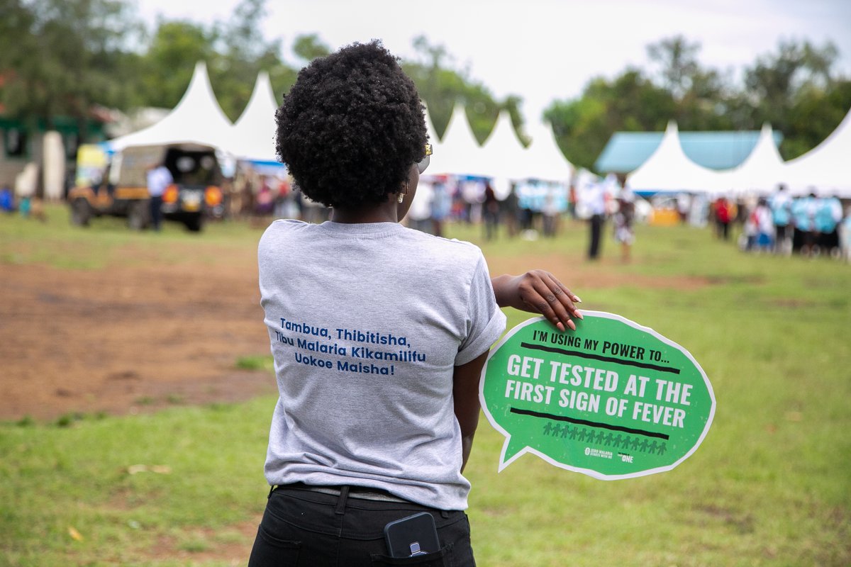 Use your power today to get tested if you feel a fever. Let's be careful during the ongoing floods. Together, we can be the generation that ends malaria. #zeromalaria @EndMalariaKenya