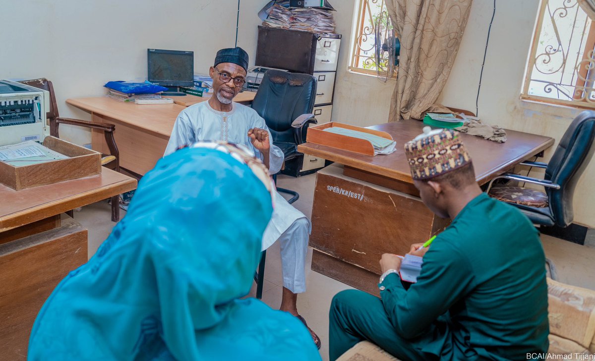 Our team held a strategic meeting with the leadership of the Kano State School-Based Management Committee (SBMC) and the School Universal Basic Education Board (SUBEB) to bring them on board on the Bridging Access to Girls’ Education (#BAGE) Project. #BAGE #GirlsEducation #GREB