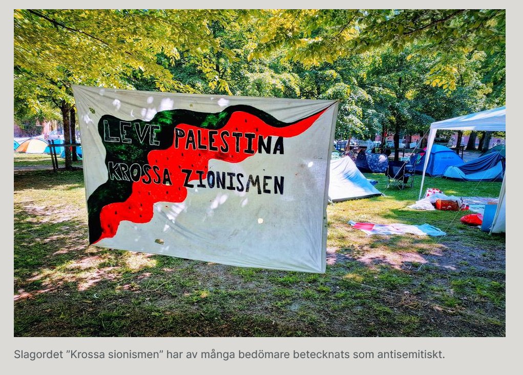 Att ICC-åklagare ansöker om att arrestera Israels premiärminister ger i Sydsvenskan en minimal notis. Däremot fortsätter tidningen med (vad åtminstone många i tältlägret, som jag talat med, anser är) en ren smutskastningskampanj mot studenterna.