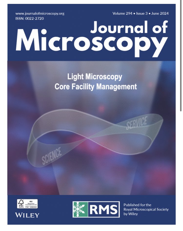 The collected series of articles in the @JofMicroscopy discussing many of the aspects of life in a core facility is now💥live💥Dig in for some #validation #support and expert #guidance and #advice 🔬 Check out our article on Impact of Imaging Scientists and Careers @RoyalMicroSoc